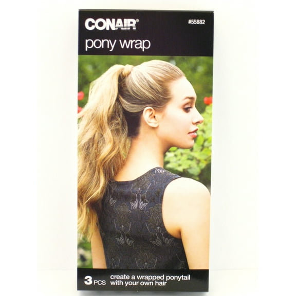 Conair Pony Wrap Ponytail Holder Tool - 3 Pcs.