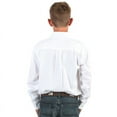 thumbnail image 2 of Cinch Boys  Boy`s L/S  Twill Buttondown L White, 2 of 3