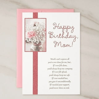 Printable Birthday Card for Best Mom, Happy Birthday Mom From Daughter,  Digital Birthday Card for Mom, Mother Birthday Greetings, 