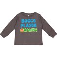 thumbnail image 3 of Inktastic Bocce Player in Training Boys or Girls Long Sleeve Toddler T-Shirt, 3 of 5