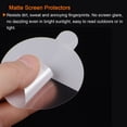 thumbnail image 5 of Uxcell 46mm Soft TPU Matte Anti Glare Clear Round Watch Glass Screen Protectors 5 Pack, 5 of 6