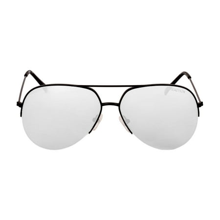 Kenneth Cole Reaction Metal Frame Smoke Mirror Lens Men's Sunglasses KC13076102C