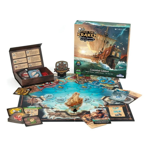 Outset Games Feed the Kraken Strategy Board Game