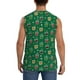 thumbnail image 4 of Fotbe Milk Tea Men's Camiseta sin Mangas Estampada para Hombres, Playera Casual para Gimnasio, Entrenamiento, Playa-Large, 4 of 7