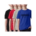 thumbnail image 3 of PureChapter 4 Pack Boys T Shirts Short Sleeve Crewneck Graphic Tees Set for Big Boys Summer Clothes, 3 of 8