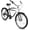 Matte Black, variant on Tracer Nopa Beach Crusier Bike, 26" Wheel, 7-speed, V-brake, for Men, Mate Grey