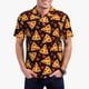 thumbnail image 1 of Balery Cartoon Pizza Camisa Polo de Hombre con Estampado, de Manga Corta y Tejido Medio, Camisa Tipo Golf Polo-4X-Large, 1 of 6