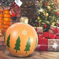 thumbnail image 1 of Halloween Trend Decorations  Christmas Decors Ball  23.6 Inch Decoration Ball Outdoor Christmas PVC Inflatable Decorated Ball For Home Christmas Decor Good Gift, 1 of 9