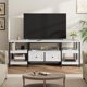 thumbnail image 1 of Yeshouse Consola multimedia industrial, centro de entretenimiento rústico, mueble de TV con marco de metal y cajones, mueble de TV moderno estilo granja para sala de estar, 1 of 7