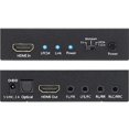thumbnail image 4 of Techly Extracteur Audio 7.1 LPCM HDMI 4K UHD 3D IDATA HDMI-EA74K, 4 of 8