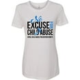 thumbnail image 3 of Inktastic No Excuse for Child Abuse April Child Abuse Prevention Month Women's T-Shirt, 3 of 5