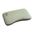 thumbnail image 3 of Almohada de trigo sarraceno para el cuello, ligera, 30 x 52 cm, funda de almohada desmontable para el hogar Verde, 3 of 9