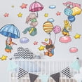 thumbnail image 6 of Fmxomd Watercolor Umbrella Children's Room Kindergarten Home Wall Decoration Wall Sticker, 6 of 9