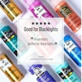 thumbnail image 6 of (3 pack) FolkArt 2854E Neon Blacklight Acrylic Craft Paint, Matte Finish, Green, 2 fl oz, 6 of 9
