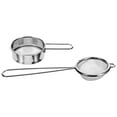 thumbnail image 4 of FOMIYES 2Pcs Stainless Steel Baking Sieve Round Sifting Flour for Home Users in Kitchen 6.5In Diameter Mesh Filter, 4 of 8