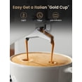 thumbnail image 4 of Máquina de espresso Neretva de 15 bares con manómetro, blanca, 4 of 6