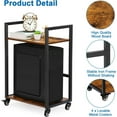 thumbnail image 7 of PC Computer Tower Stand w/ Wheels Mobile CPU Holder 2-Tier Under Desktop Durable, 7 of 7