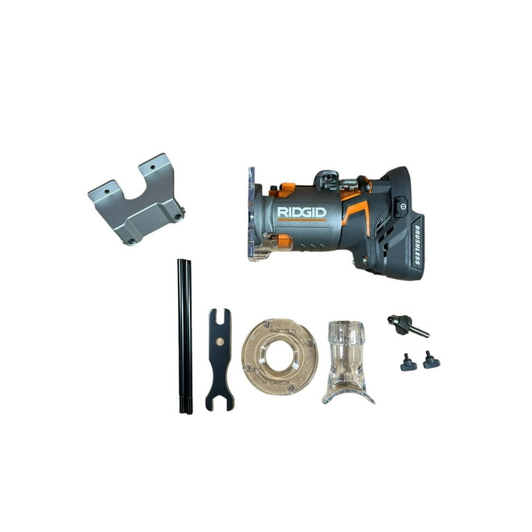 RIDGID 18 Volt OCTANE Brushless Cordless Compact Fixed Base Router