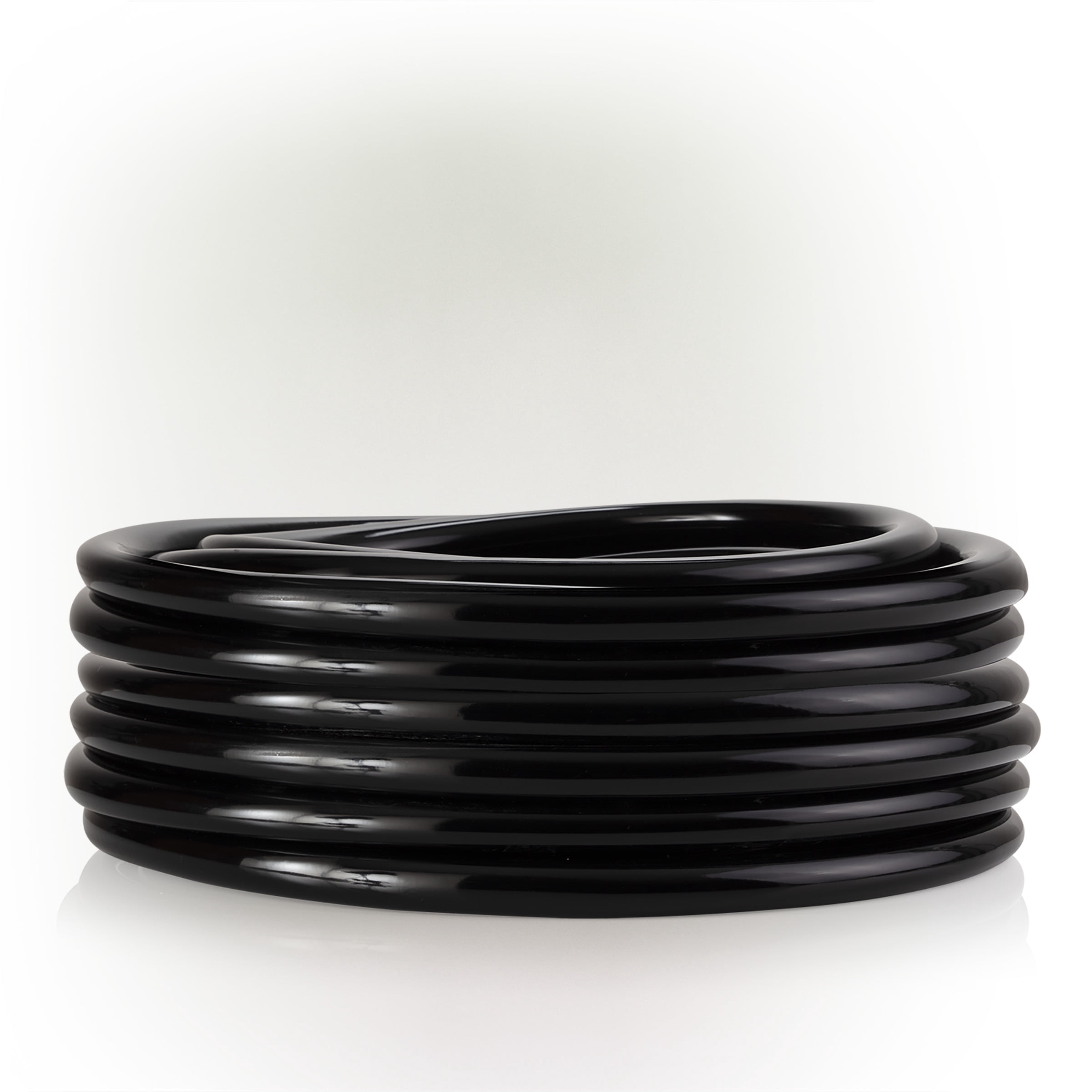 Alpine Corporation 1/2" I.D. x 3/4" O.D. x 100' Flexible Vinyl Aquarium Tubing, Black