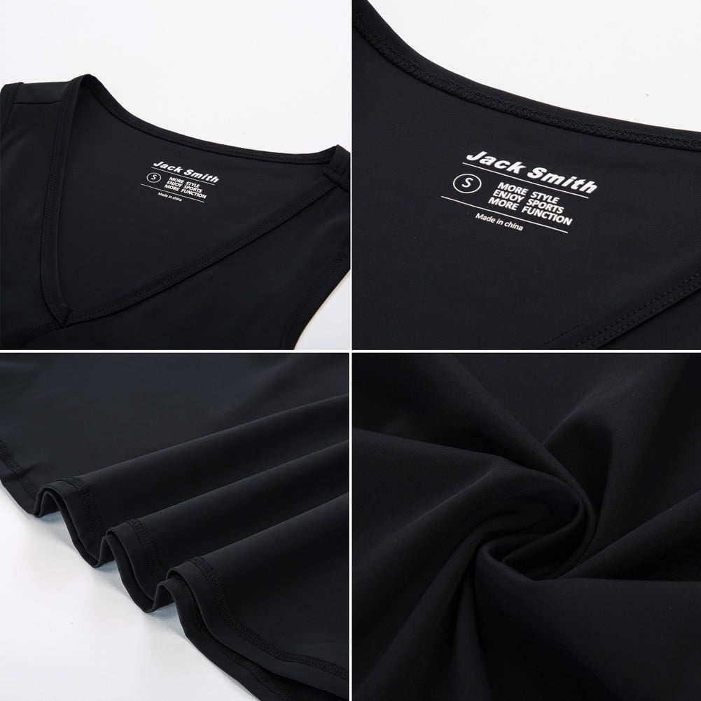 JACK SMITH Women Sports Golf Dress Quick Dry Pleated Tennis Dress  Lightweight Running Exercise Dresses Outfits Black L - Walmart.com
