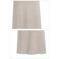 thumbnail image 4 of Gomelly Women Midi Skirt Solid Color Skirts Elegant Ladies Loose Travel High Waist Apricot Pink 3XL, 4 of 5