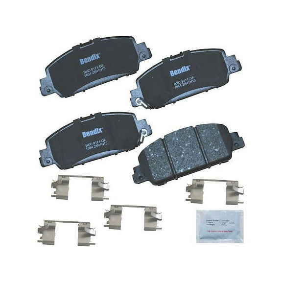 Front Brake Pad Set - Compatible with 2016 - 2022 Honda HR-V 2017 2018 2019 2020 2021