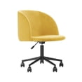 thumbnail image 2 of Silla Alterego Bliss de oficina giratoria Mostaza, 2 of 4