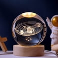 thumbnail image 3 of Adornos de escritorio con forma de bola de cristal del sistema solar para novias, estudiantes, decoraciones de luz nocturna con forma de bola de cristal, regalo de cumpleaños, 3 of 5