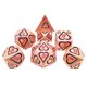thumbnail image 5 of Juego de dados poliédricos perfke Juego de 7 dados de varios lados en forma de corazón D8 D10 D12 D20 para Juego de mesa Estilo 8, 5 of 8