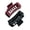 Maroon & Black, variant on Gimme Beauty Claw Clip Thick Double Teeth Rectangle Black/Tan 2 Ct