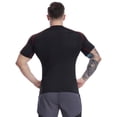 thumbnail image 5 of Camiseta deportiva de secado rápido para hombre, mallas transpirables de alto impacto PRO, ropa deportiva de entrenamiento de baloncesto, ropa de fitness de verano, 5 of 5
