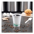 thumbnail image 7 of Compostable Paper Hot Cups, ProPlanet Seal, 8 oz, White/Green, 1,000/Carton | Bundle of 2 Cartons, 7 of 7