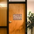 thumbnail image 5 of 2D Flat, Vintage-Style Funny Office Metal Sign - Humorous 8x12" Tin Wall Decor with Rustic Design, Perfect for Cubicles, Home Offices & Workplace Motivation, Office Decor, Perfect for Room Decor, 5 of 7