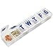 thumbnail image 3 of MEDca Weekly Pill Organizer, 7-Day Pill Planner Extra Large, 3 of 4