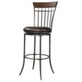 thumbnail image 2 of Hillsdale Cameron 46" Metal Contemporary Bar Stool in Gray Finish, 2 of 4