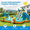 thumbnail image 2 of Costway Inflatable Water Slide with 2 Long Slides Pool Climbing Walls Blower Excluded, 2 of 10