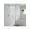 Silver, variant on EastVita Round Shower System. 12 Inch Rainfall Shower Head With Handheld Combo. Wall Mounted Shower System Shower Fixtures With Pressure-Balanced Valve. Matte Black/Brushed Nickel