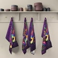 thumbnail image 5 of Coolnut Mardi Gras Carnival Mask Kitchen Dish Towel Set 1Pcs,Dishcloths Sets Fast Drying Kitchen Towels Tea Towels Gift Set for Drying Cleaning Cooking Baking422 Wash cloth, 5 of 7