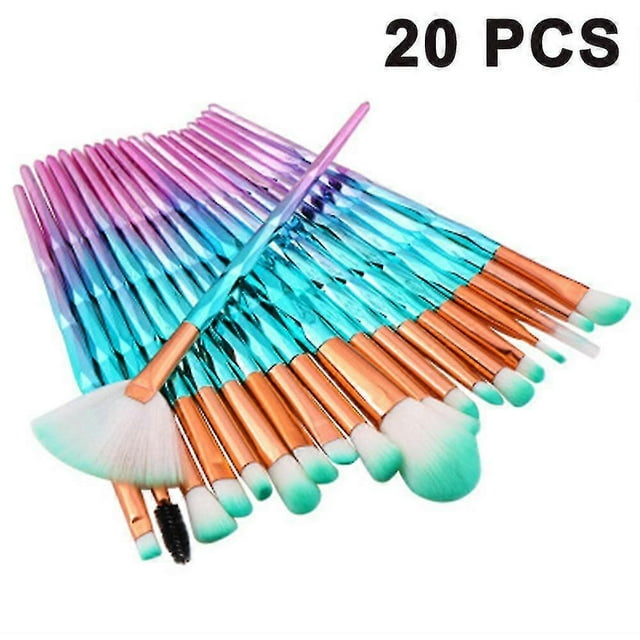 Makeup Brushes, 20-pieces, Premium Cosmetic Makeup Brush Set For Blending Foundation Powder Blush Concealers Highlighters Eyeshadow Brush Kit