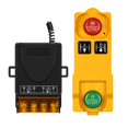 thumbnail image 1 of Mando a distancia de 2 botones, 315mhz/433mhz, Dc12-48v, 1 canal, transmisor receptor, 1 of 5