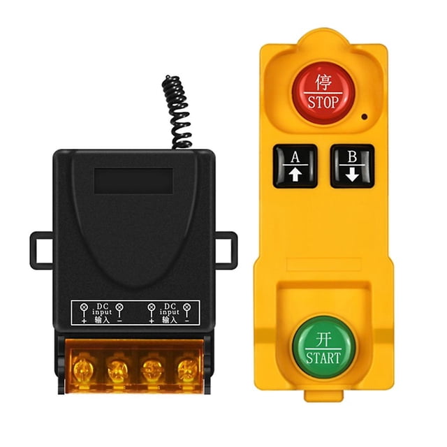Mando a distancia de 2 botones, 315mhz/433mhz, Dc12-48v, 1 canal, transmisor receptor