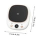 thumbnail image 5 of Cup Warmer Pad, Coffee Tea Cocoa Milk Food Fruit, Heating Artifact 55 Degree Thermostatic, Safe, Portable Foldable, Metal Frame, For Office, 5 of 9