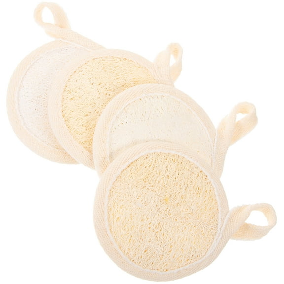 LEXSOMEO 3pcs Facial Loofah Scrubber Face Loofah Scrub Pad Face Washing Pads Facial Scrub Pads Exfoliating Exfoliating Scrub Bath Pads