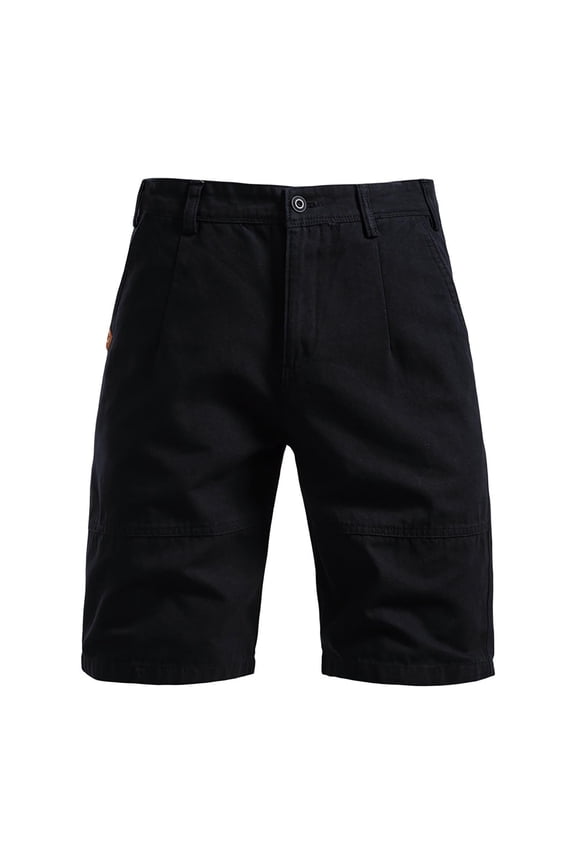 Mens Cargo Hiking Shorts with Pockets Work Hiking Men's Summer Casual Fashion Cotton Athletic Short Mens Clothes Black,XXL