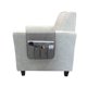 thumbnail image 2 of Organizador de reposabrazos de sofá, bolsillo de almacenamiento de tela impermeable para mesita de noche, diseño antideslizante, organizador de reposabrazos de sofá que ahorra espacio para soporte de, 2 of 7
