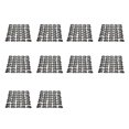 thumbnail image 1 of 400Pcs de Abrazadera en Forma de U para Extensiones de Cabello Clip de Peluca DIY Peine Negro, 1 of 3