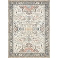 thumbnail image 4 of Toyoso 4x6 Area Rug Big Carpet for Living Room Bedroom Home Decor Washable Oriental Vintage Floral Distressed Rugs Large Indoor Carpets with Non Slip Back for Dining Room Office Floor -Multi, 4 of 7