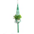 thumbnail image 1 of Plant Hangers Color Flower Pot Hand-woven Net Bag Hanging Holder Home Decor, 1 of 10