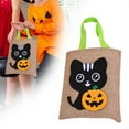thumbnail image 2 of Personalized Halloween Treat Bags Halloween Trick or Treat Bags Reusable Halloween Grocery Bag for Kids Halloween Tote Bag for Party Favor Supplies, Kids Gifts Bags&nbsp;, 2 of 8