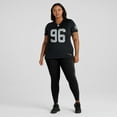 thumbnail image 6 of Women's Nike Isaac Rochell  Black Las Vegas Raiders Team Game Jersey, 6 of 7